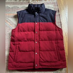 Patagonia men’s down vest